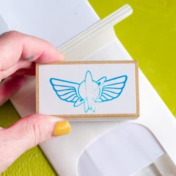 silhouette mint stamp